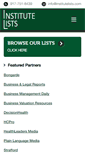 Mobile Screenshot of lists.institutelists.com